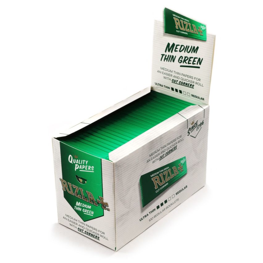 Rizla Green Regular x 100