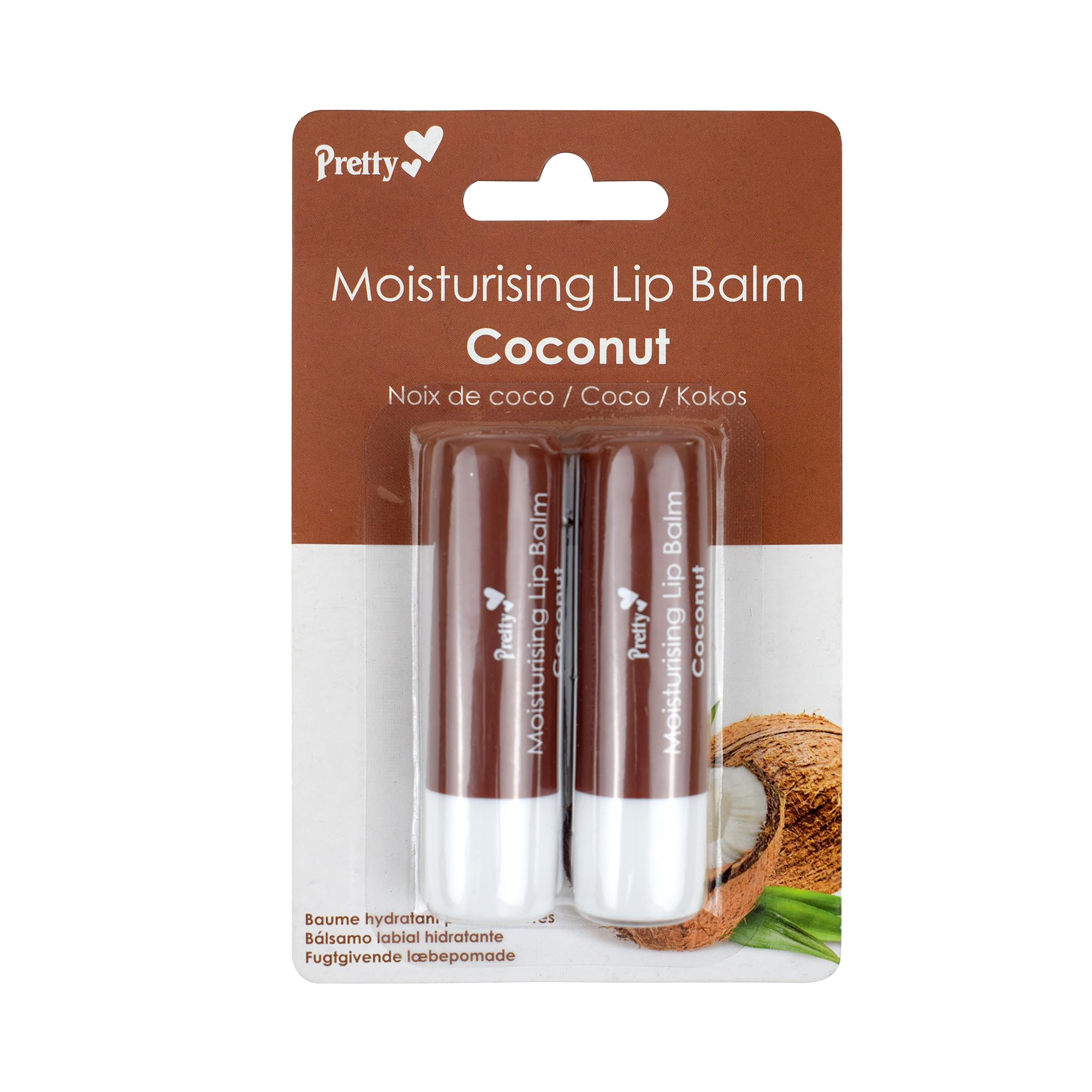 Pretty Moisturising Lip Balm Coconut