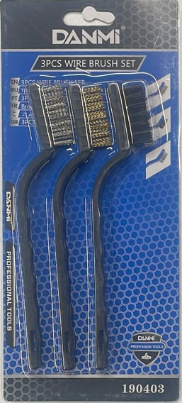 Danmi 3 piece Wire Brush Set 