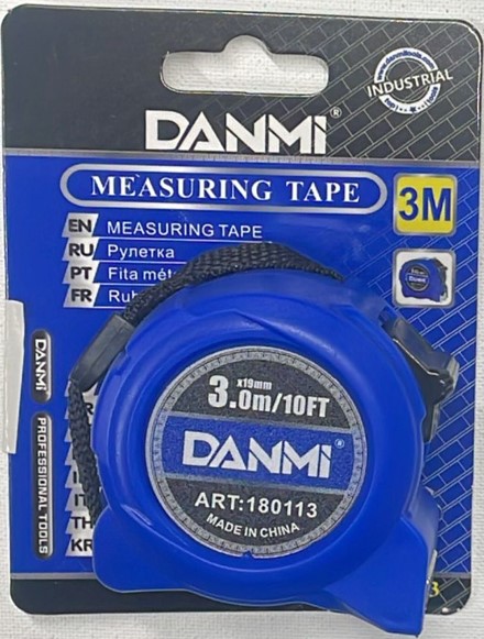 Danmi 3 metre - 10ft Measuring Tape 