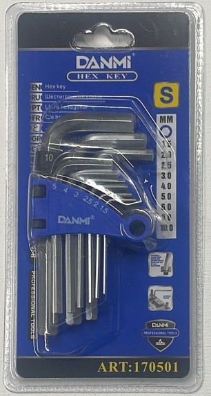 Damni 9 piece Hex Keys Set 