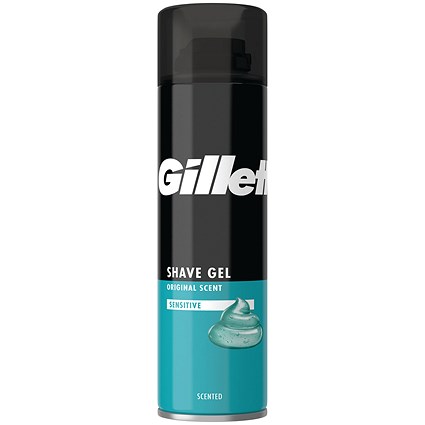 Gillette Shave Gel 200ml x 6 - Sensitive