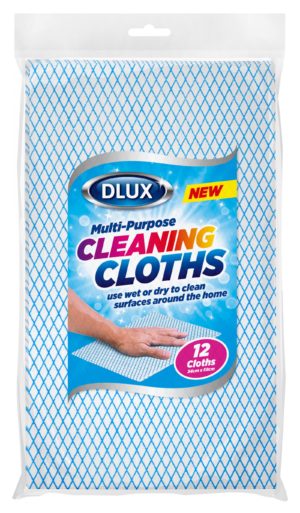 DL 12pk Multi Purpose CLeaning Cloth