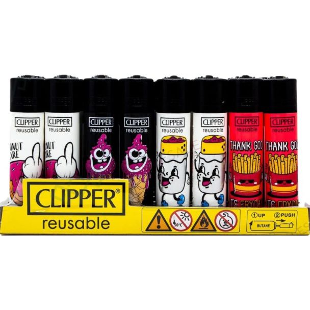 Clipper Lighters x 48 - Lol Quotes 1