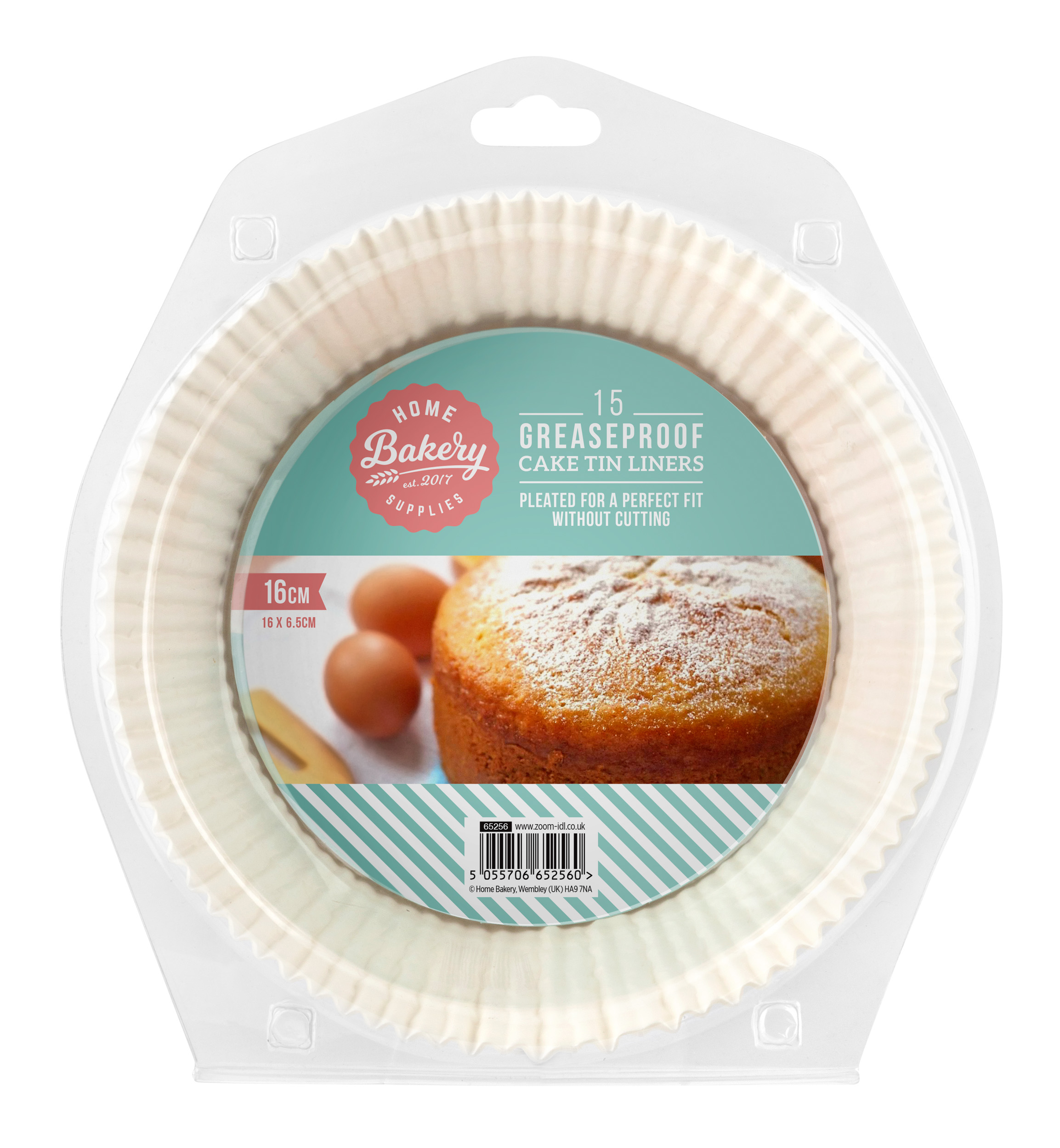 15pk Greaseproof Cake Tin Liners 16cm