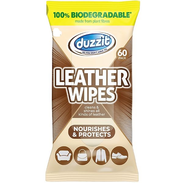 Duzzit Leather Wipes 60pk