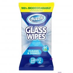 Duzzit Glass Wipes 60pk