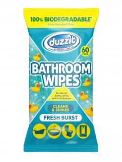 Duzzit Bathroom Wipes 60pk