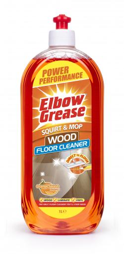 EG Wood Floor Cleaner 1lt - Orange Splash