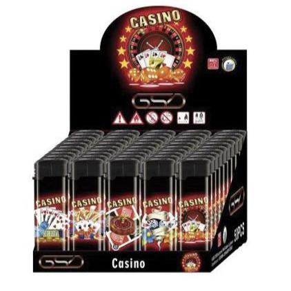 GSD Casino Electronic Lighter 50pk