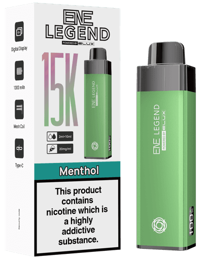 ENE Legend 15k Kit x 5 - Menthol