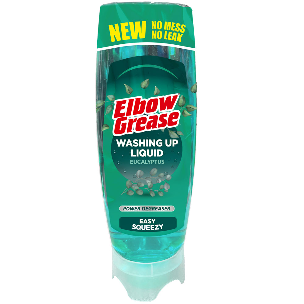 Elbow Grease Stand Up Washing Up 450ml x 12 - Eucalyptus