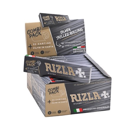 Rizla Silver Slim Combi x 32pack