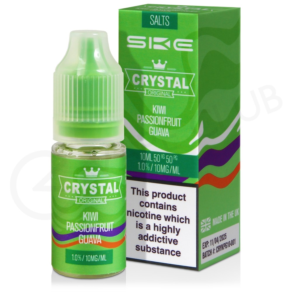 SKE CRYSTAL Kiwi Passion Guava 10mg 10 x 10ml