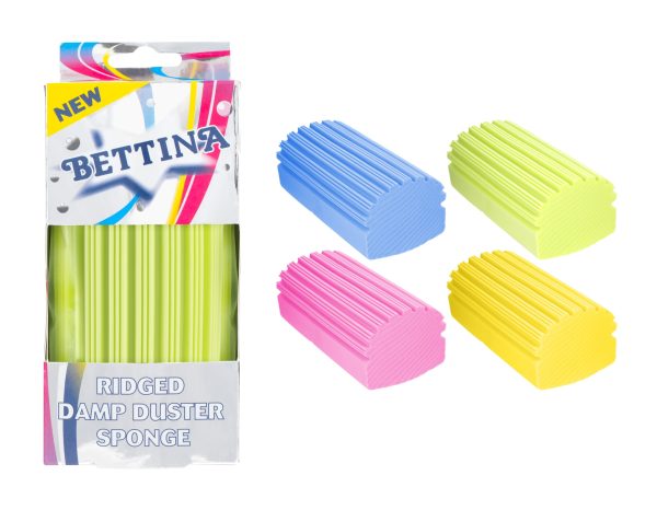 Bettina Ridged Damp Duster Sponge