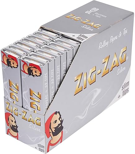 Zig - Zag Rolling Papers & Tips 32 Booklets